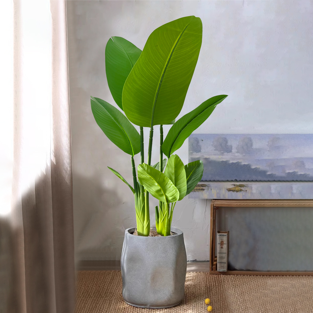 Snake Plant - 37/77cm Fake Plant Artificial Banana Tree