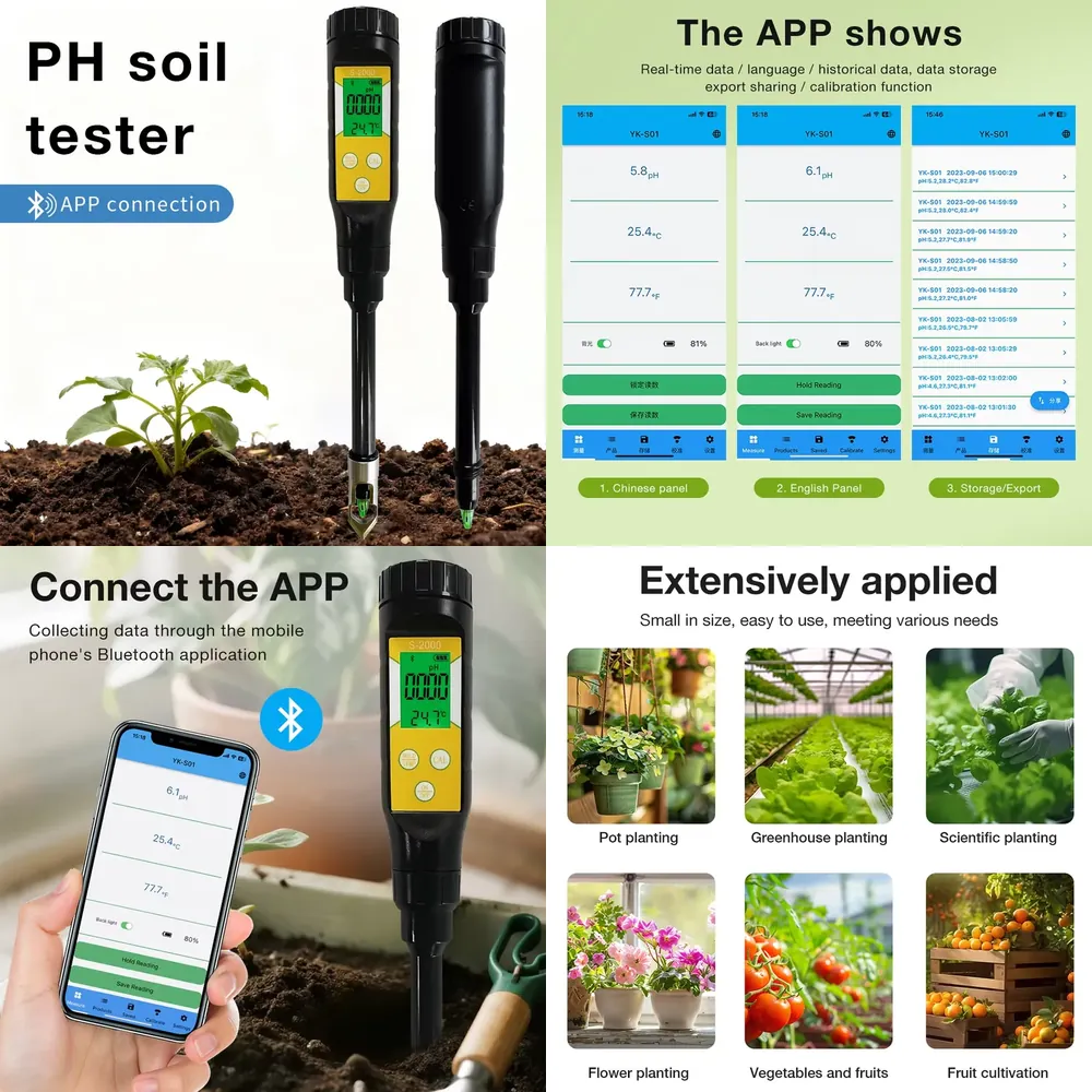 WAP01 Smart Soil PH Meter for  - огляд і ціна Plant Pot