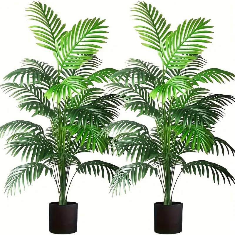 24 Leaves Areca Palm Artificia - огляд і ціна Fiddle Leaf Fig