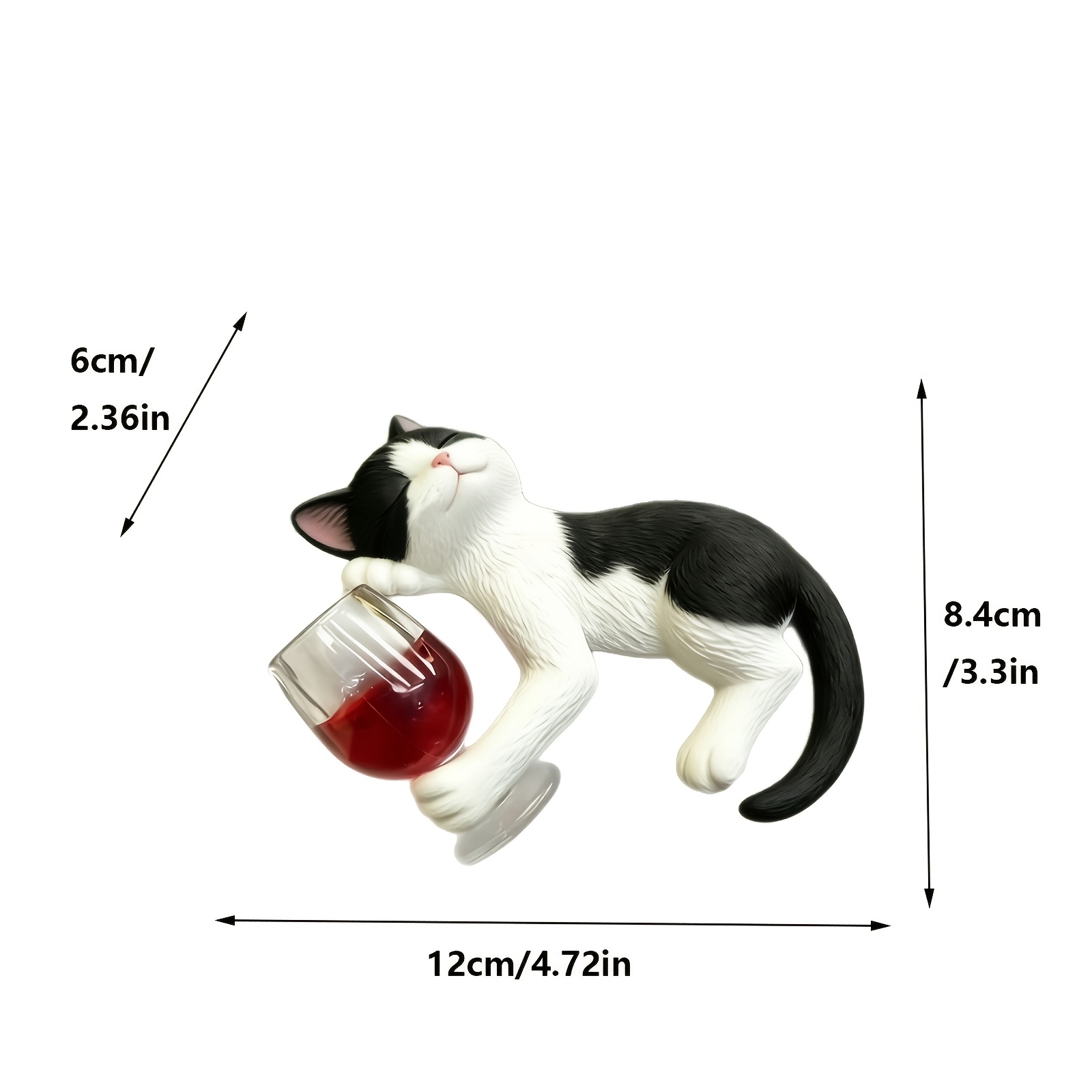 Funny Drunk Tired Tuxedo Cat F - огляд і ціна Pothos