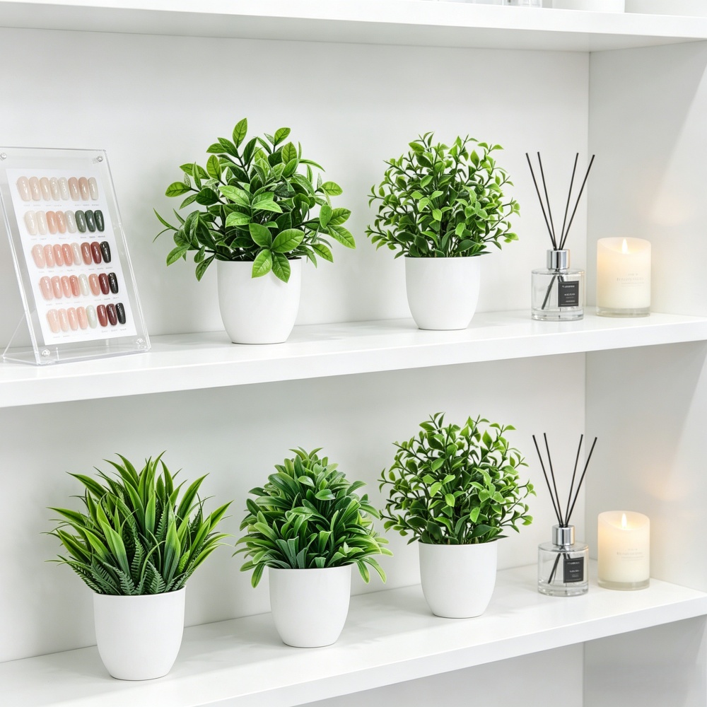 4pcs/set Mini Artificial Plant - огляд і ціна Snake Plant