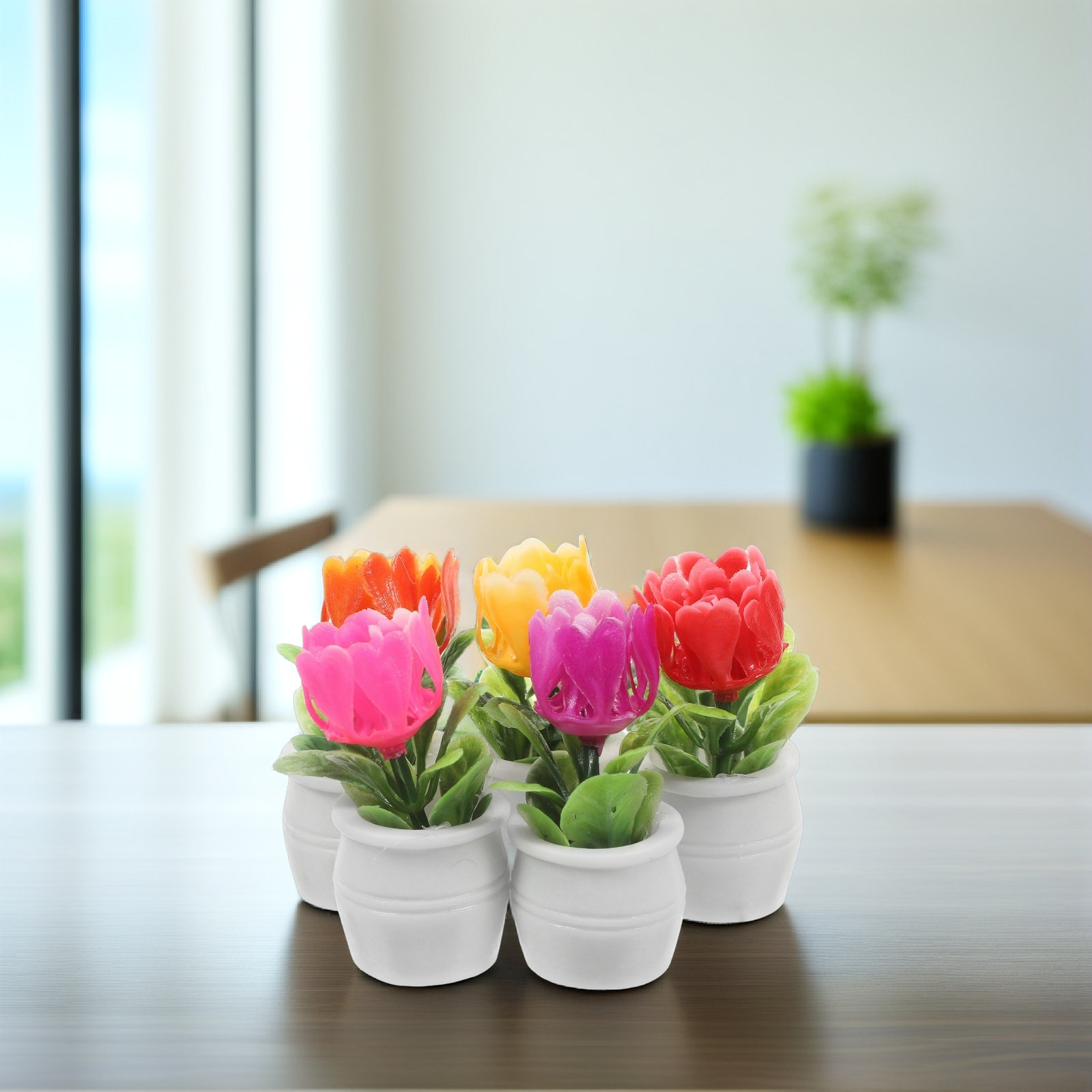 5Pcs Artificial Succulent Bons - огляд і ціна Plant Pot