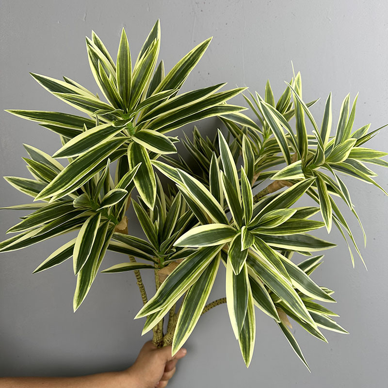 Simulated Green Plants 3 Heads - огляд і ціна Snake Plant