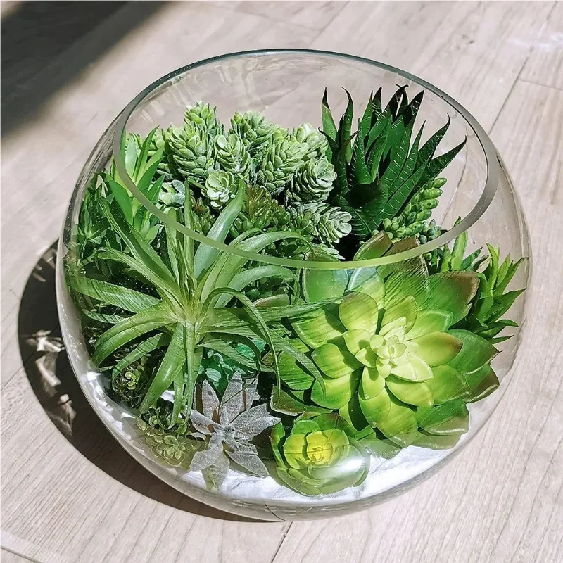 10/20Pcs PVC Succulents Plants - огляд і ціна Snake Plant